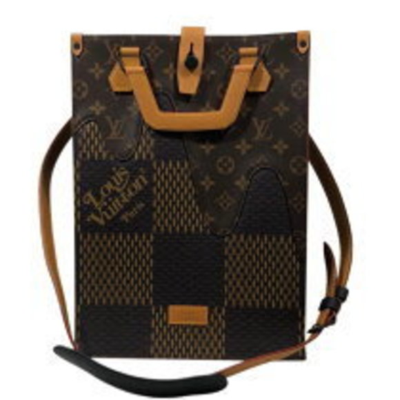 Louis Vuitton Tote Bag NIGO Damier Giant Leather - Picture 1 of 7